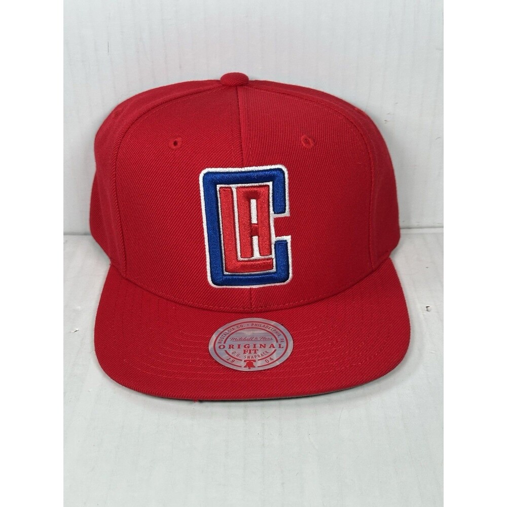 Mitchell & Ness Los Angeles Clippers Ground 2.0 Adjustable SnapBack Hat Cap NWT